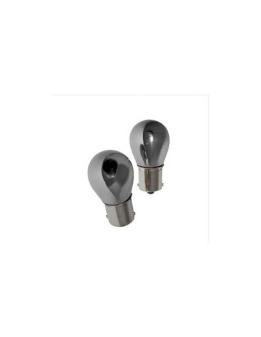 2 Ampoules P21W S25 12V 21W BA15s Chrome