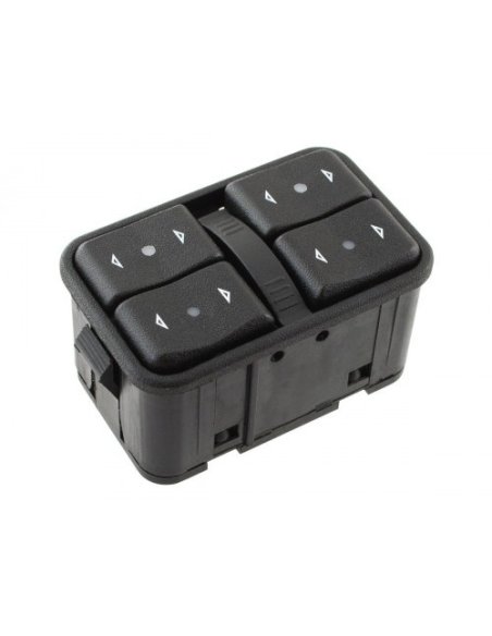 Commande, bouton de leve vitre avant gauche Opel Astra G Zafira A