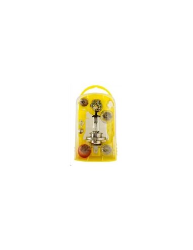 Coffret d'ampoules de Secours H1 + H7