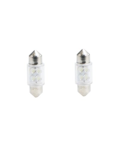 Ampoules LED C5W 31mm blanche 12V