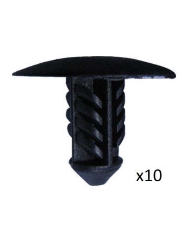 10 Clips de fixation joint Renault Megane