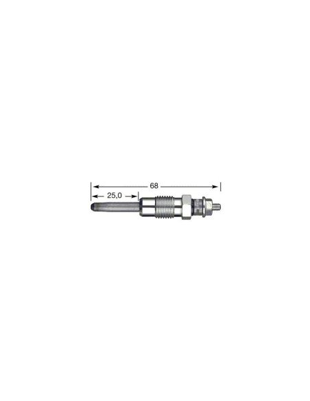 1 Bougie de prechauffage Diesel Renault Megane 1 Scenic 1 1.9D 65cv