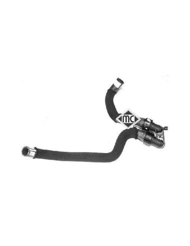 Durite double de radiateur de chauffage Citroën Xsara