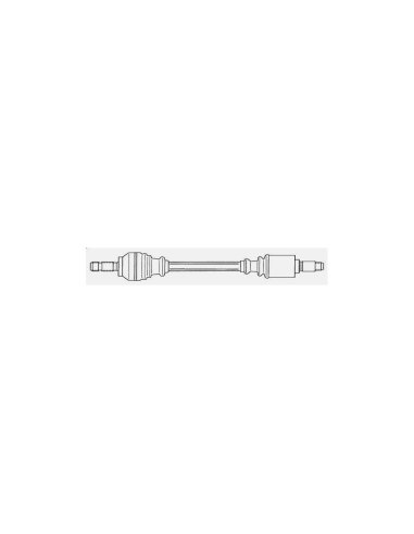 Cardan, arbre de transmission Gauche Peugeot 106 Citroen Ax Saxo 1.4 i D 1.5 Diesel roue 4 trous