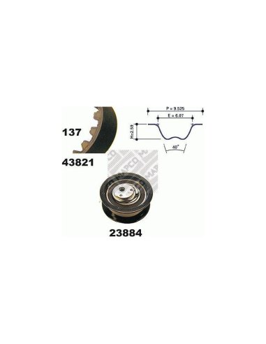 Kit distribution VW Golf PAssat Vento...