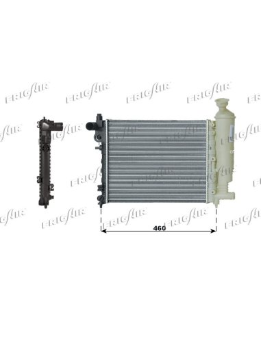 Radiateur moteur Citroen Saxo Peugeot...