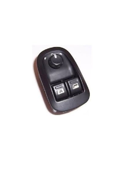 Bouton de lève vitre avec commande de rétroviseur 206 306 Partner Expert Berlingo Jumpy