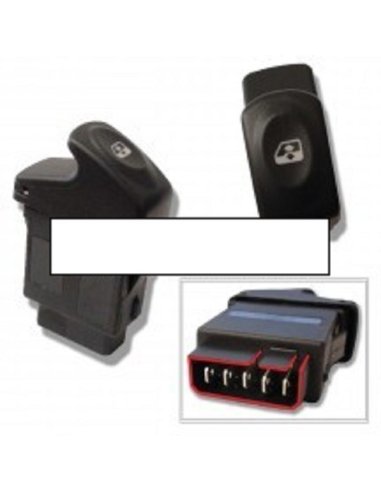 BOUTON LEVE VITRE GAUCHE RENAULT CLIO 2 KANGOO MEGANE SCENIC
