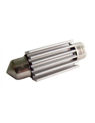 2 Ampoules Navettes à led effet Xenon c5w 37mm