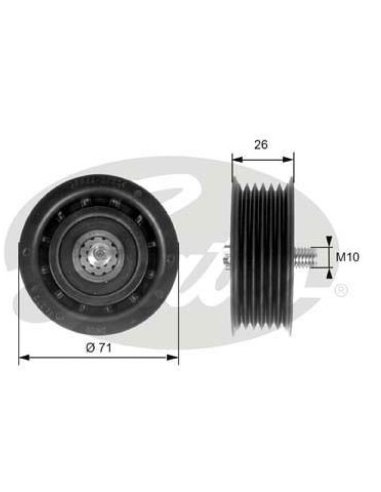 Galet enrouleur Fiat Croma 2 Grande...