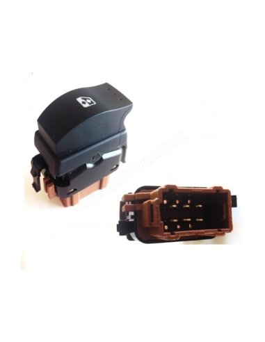 Bouton leve vitre Renault Clio 2 Megane Trafic Scenic