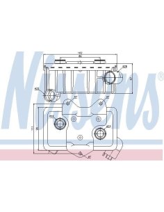 radiateur d'huile  Mercedes w202 w210