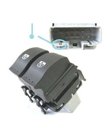 Bouton leve vitre Renault Megane 2 Scenic 2