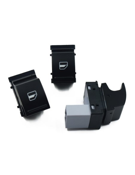Bouton de leve vitre Vw Seat avec Chrome