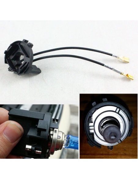2 Supports adaptateurs Ampoule Vw Golf 7