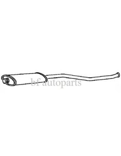 Echappement centrale Citroen Xsara  