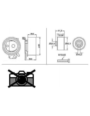 Kit distr. Gates K035468XS